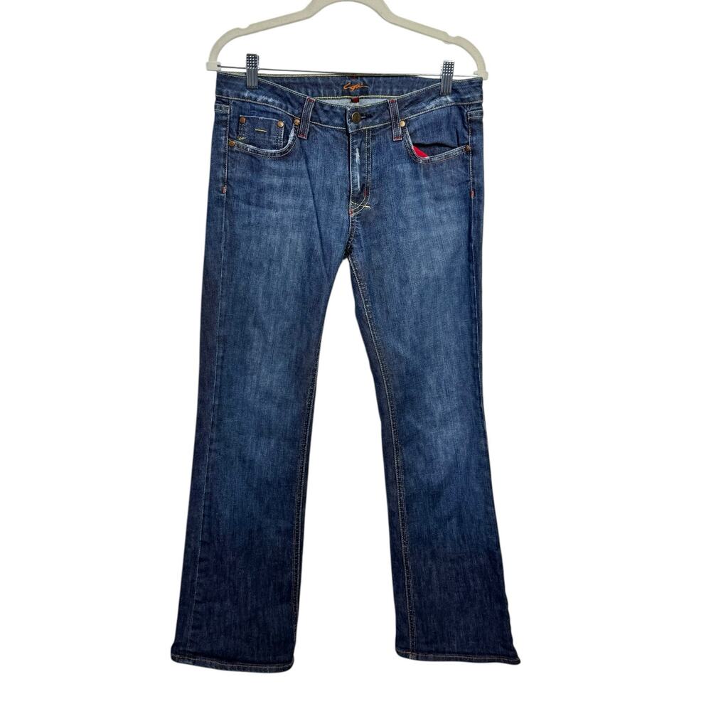 Lofli Vintage Bootcut Denim Jeans Women 30L Blue‎ Y2K Western Cowgirl Cotton USA
